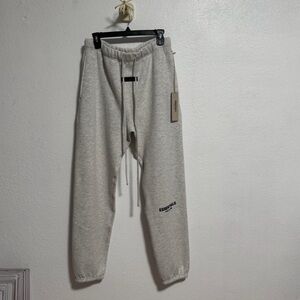 Fear of God Essentials sweatpants in Light Gray